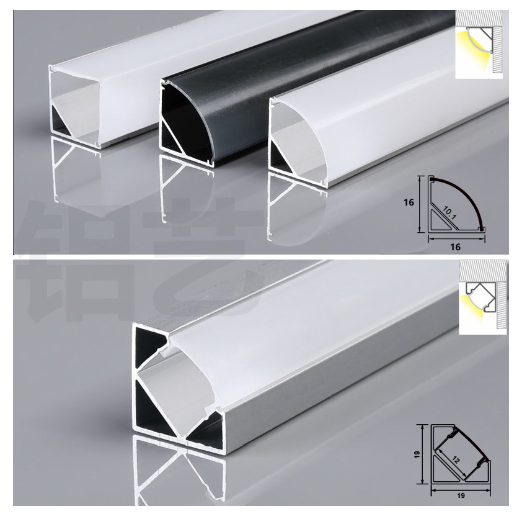 stair aluminum led channels from China largest aluminum led profiles factory